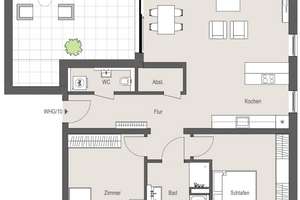 Penthouse in Ulms Weststadt 3-Zimmer – Multscherstr 11, 89077 Weststadt, Ulm – Vorschaubild 2