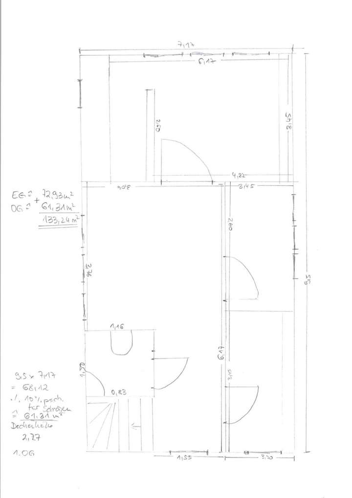Grundriss Obergeschoss