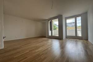 Lust auf Veränderung: günstig geschnittene 2-Zimmer-Wohnung mit Balkon im Erstbezug