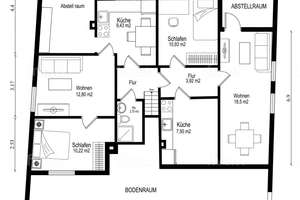 Gepflegtes Mehrfamilienhaus mit 7 Wohneinheiten in Bielefeld – 33647 Gadderbaum, Bielefeld – Vorschaubild 25