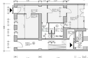 Repräsentative Altbauimmobilie am Mediapark – Wohnen & Arbeiten kombiniert auf ca 156m² mit Terrasse – Die vollständige Adresse der Immobilie erhältst du vom Anbieter., 50670 Neustadt/Nord, Köln – Vorschaubild 14
