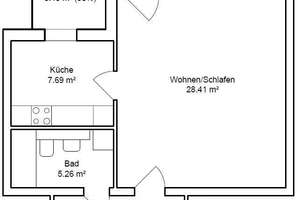 Nachmieter gesucht  für wunderschöne, geräumige Einraumwohnung mit sonnigem  Balkon  – Tannenstr. 15, 9113 Schloßchemnitz, Chemnitz – Vorschaubild 15