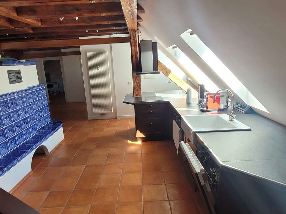 Loftartige Dachgeschosswohnung