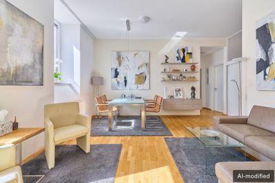 Neuwertige 2-Zimmer-Erdgeschosswohnung mit Industrial-Charme am Mozarthof!