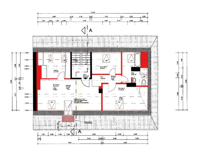 Grundriss Dachgeschoss