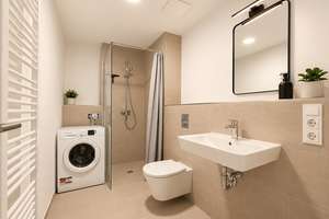 Bezugsfreies 1-Zimmer-Neubauapartment mit Balkon nahe Volkspark Humboldthain – Die vollständige Adresse der Immobilie erhältst du vom Anbieter., 13357 Gesundbrunnen, Berlin – Vorschaubild 6