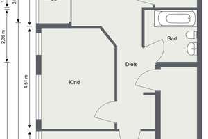 Top Kapitalanlage in Dresden vermietet 3 Raumwohnung mit 4,44% Rendite
 – Bahnhofstraße 77, 1259 Großzschachwitz, Dresden – Vorschaubild 5