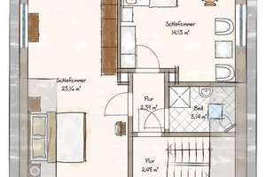 Diese Wohnidylle wird Ihr neues Zuhause. 3 Zimmer auf 97 m². Herrlicher Garten, Garage plus Carport. – Die vollständige Adresse der Immobilie erhältst du vom Anbieter., 78176 Blumberg – Vorschaubild 25