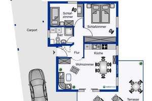 Freistehender Ferien-Bungalow mit Carport in TOP-Lage! – Die vollständige Adresse der Immobilie erhältst du vom Anbieter., 26427 Esens – Vorschaubild 14