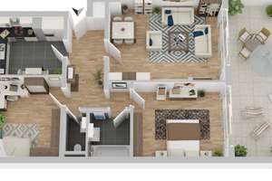 Charmante 3-Zimmer-Wohnung mit Balkon in Darmstadt-Arheilgen – Die vollständige Adresse der Immobilie erhältst du vom Anbieter., 64291 Arheilgen, Darmstadt – Vorschaubild 8