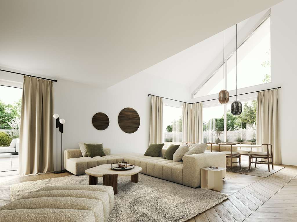 Immobilie in Schiltberg - ZEITLOSE KLARHEIT UND ARCHITEKTONISCHE HOHEIT. INKLUSIVE BAUPLATZ! - Bild 2