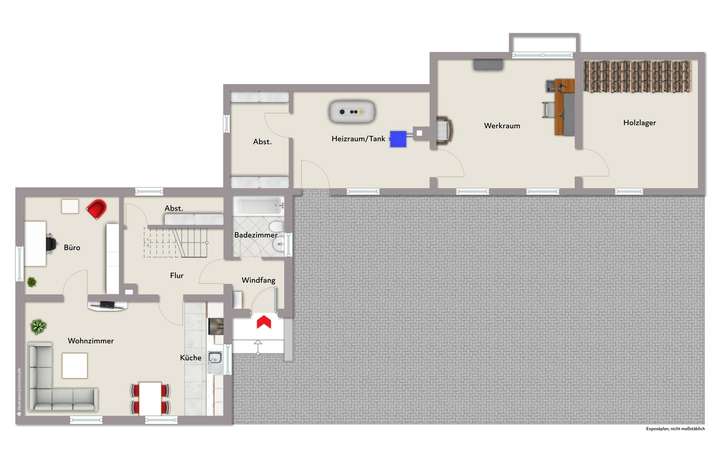 Mustergrundriss Erdgeschoss