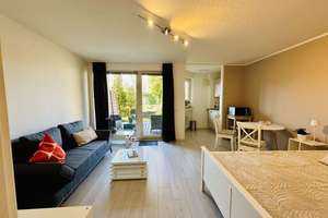 möbliertes Apartment mit großer Terrasse in Unterbilk zu vermieten