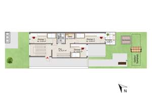 Exklusives Neubau-Maisonette – modernes Wohnen in München-Sendling – Die vollständige Adresse der Immobilie erhältst du vom Anbieter., 81377 Am Waldfriedhof, München – Vorschaubild 6