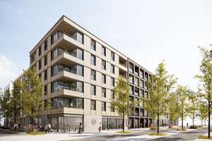Neubau! Erstbezug! Großzügige 2-Zimmer-Wohnung (K8-9) mit sonniger Loggia im "Neckarbogen"