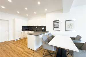 Frisch errichtetes, voll möbliertes 2-Zimmer-Apartment mit Garten – Düsseldorf – Vorschaubild 8