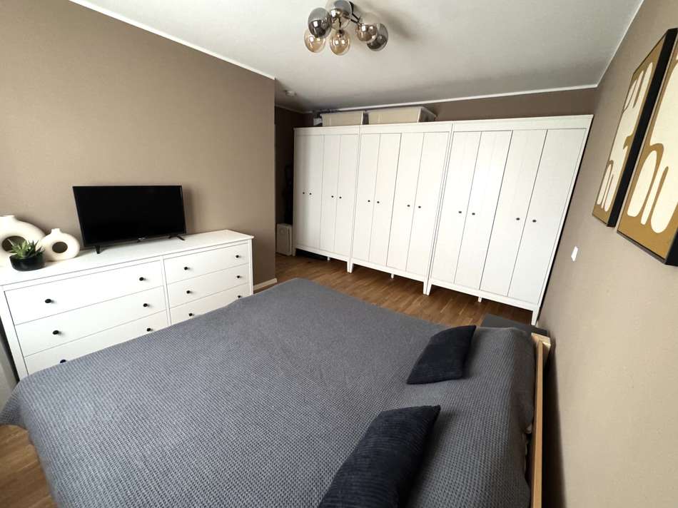 Viel Stellfläche für Kleidersc