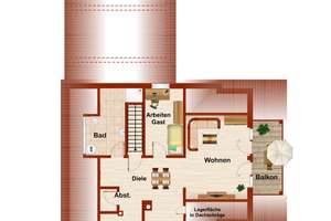 Großzügige DG-Wohnung im Grünen! Erstbezug nach Sanierung – Die vollständige Adresse der Immobilie erhältst du vom Anbieter., 86943 Thaining – Vorschaubild 26