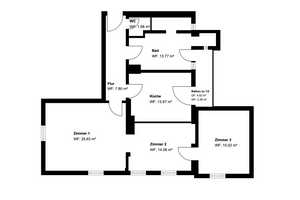 Stilvolle charmante 4-Zimmer Wohnung – München – Vorschaubild 3