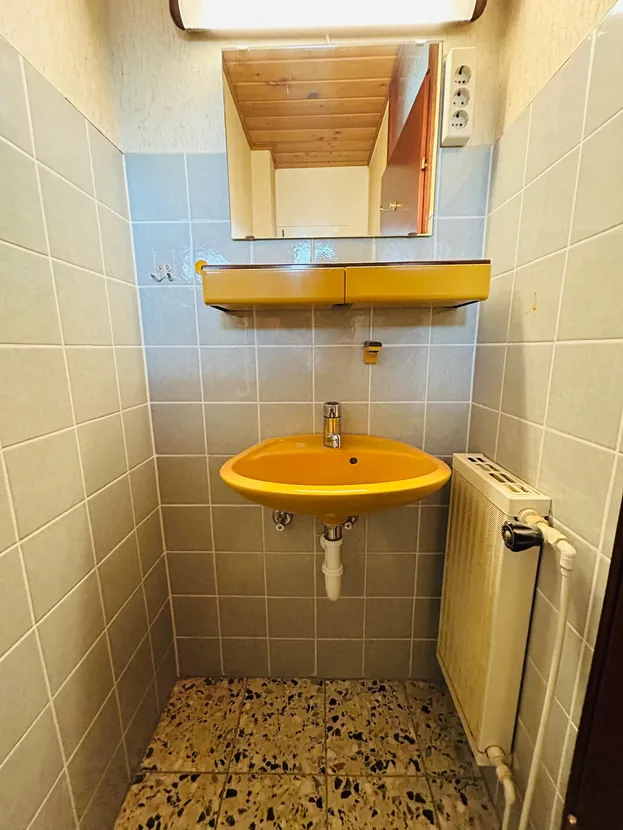 Idyllisch wohnen... Ihr Bungalow in grüner Ruhelage von Salzgitter- Bad – Gäste-WC