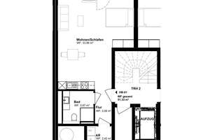 Neubau Erstbezug;  Exklusives und hochwertig ausgestattetes 1 Zi. Terrassen- Appartement in Haus B – Die vollständige Adresse der Immobilie erhältst du vom Anbieter., 28207 Hastedt, Bremen – Vorschaubild 5