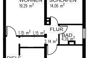3-Zimmer-Wohnung mit Balkon in Hagen-Emst – Gerhart-Hauptmann-Straße 6, 58093 Emst, Hagen – Vorschaubild 9