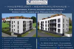 + EXKLUSIVES MEHRFAMILIENHAUS-PROJEKT MIT BAUGENEHMIGUNG! + – Rottweil (Kreis) – Vorschaubild 1