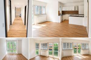 hochwertig renovierte Wohnung mit neuer Einbauküche  in Bahnhofsnähe