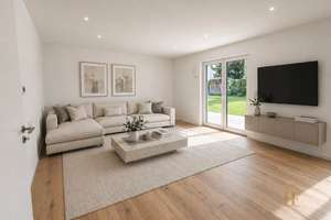 Luxuswohnung mit traumhaftem Garten als Erstbezug