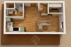 Casita Luminosa – Die vollständige Adresse der Immobilie erhältst du vom Anbieter., 96154 Burgwindheim – Vorschaubild 3