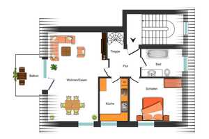 MISBURG-Nord: Moderne 2,5-Zimmer Wohnung mit sonnigem Balkon und Kfz-Stellplatz – Greifswalder Str. 3, 30629 Hannover – Vorschaubild 1