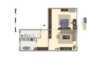 ZWEI ZIMMER in RUHIGER LAGE – Pulvermühlenweg 57, 4442 Zwenkau – Vorschaubild 10