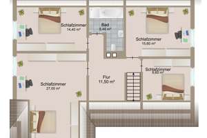 Gepflegtes Einfamilienhaus in guter Lage mit vielseitigen Nutzungsmöglichkeiten – 49377 Vechta – Vorschaubild 22