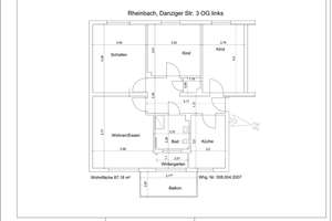 **EINE WOHNUNG DIE FREUDE MACHT!** RENOVIERTE 4-ZI-WHG MIT WUNDERSCHÖNEM BALKON – Danziger Str. 3, 53359 Rheinbach – Vorschaubild 14