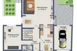 Charmantes Einfamilienhaus mit viel Platz und zahlreichen Besonderheiten in München-Waldtrudering! – Von-Erckert-Straße 15 b, 81827 München – Vorschaubild 4
