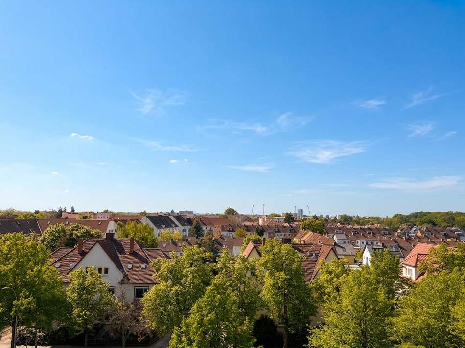 Ausblick vom Wohnzimmer
