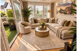 4-ZKB-Dachterrassenwohnung mit zwei Terrassen, zwei Garagen und Stellplatz direkt am Park – 86825 Bad Wörishofen – Vorschaubild 15