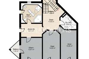 Einzigartige Maisonette in Traumlage – 79104 Herdern-Süd, Freiburg im Breisgau – Vorschaubild 37