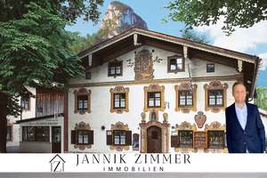Investoren aufgepasst - Historisches Pensionshaus mit Denkmalschutz in zentraler Lage – Die vollständige Adresse der Immobilie erhältst du vom Anbieter., 82487 Oberammergau – Vorschaubild 1