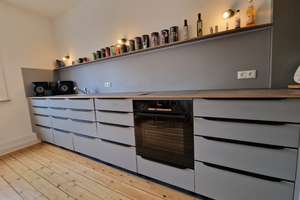 * Modern * Wohnküche * Superhell * Hohe Decken & Dielenboden * Balkon * – Rübenkamp 275, 22337 Ohlsdorf, Hamburg – Vorschaubild 10