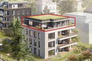 Neubau-Penthouse mit einmaligem Weitblick 
– Ein Projekt der Ambienta Bau Consult – Baustart erfolg
