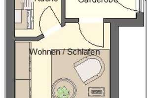Gemütliche 1-Zimmer-Wohnung mit EBK und Stellplatz – Die vollständige Adresse der Immobilie erhältst du vom Anbieter., 72585 Riederich – Vorschaubild 8