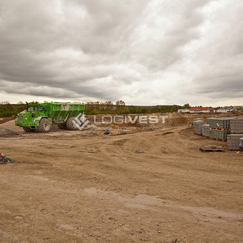 Projektierter Neubau einer Lager- und Logistikhalle