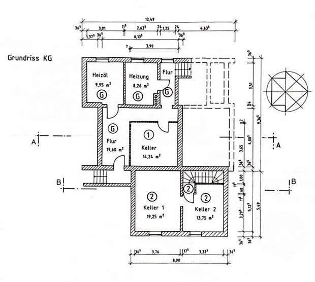 Grundriss Kellergeschoss