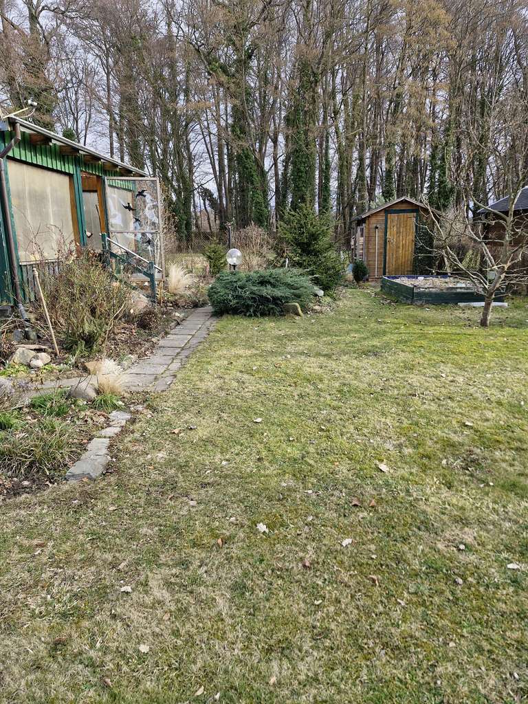Immobilie in Lohsa - Łaz - Gartengrundstück mit Finnhütte von Privat zu verkaufen - Bild 2
