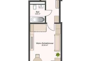Stilvolles Apartment mit Weitblick am Arabellapark (U4) – Elektrastraße 5, 81925 Parkstadt, München – Vorschaubild 13