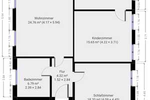 Charmante, frisch renovierte 3-Zimmer-Altbauwohnung am Südwall – sofort bezugsfrei! – Südwall 60, 47798 Krefeld – Vorschaubild 8