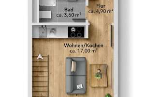 Charmantes Galerieappartement nahe Westpark – Die vollständige Adresse der Immobilie erhältst du vom Anbieter., 81377 Am Waldfriedhof, München – Vorschaubild 12