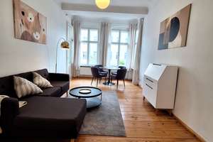2-Zimmer Wohnung, Balkon, Möbliert, Prenzlauer Berg