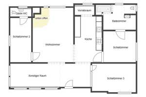 Gepflegter 2010 kernsanierter Bungalow (Hauptwohnsitz) mit großen einsehbarem Garten – Heidekreis – Vorschaubild 17